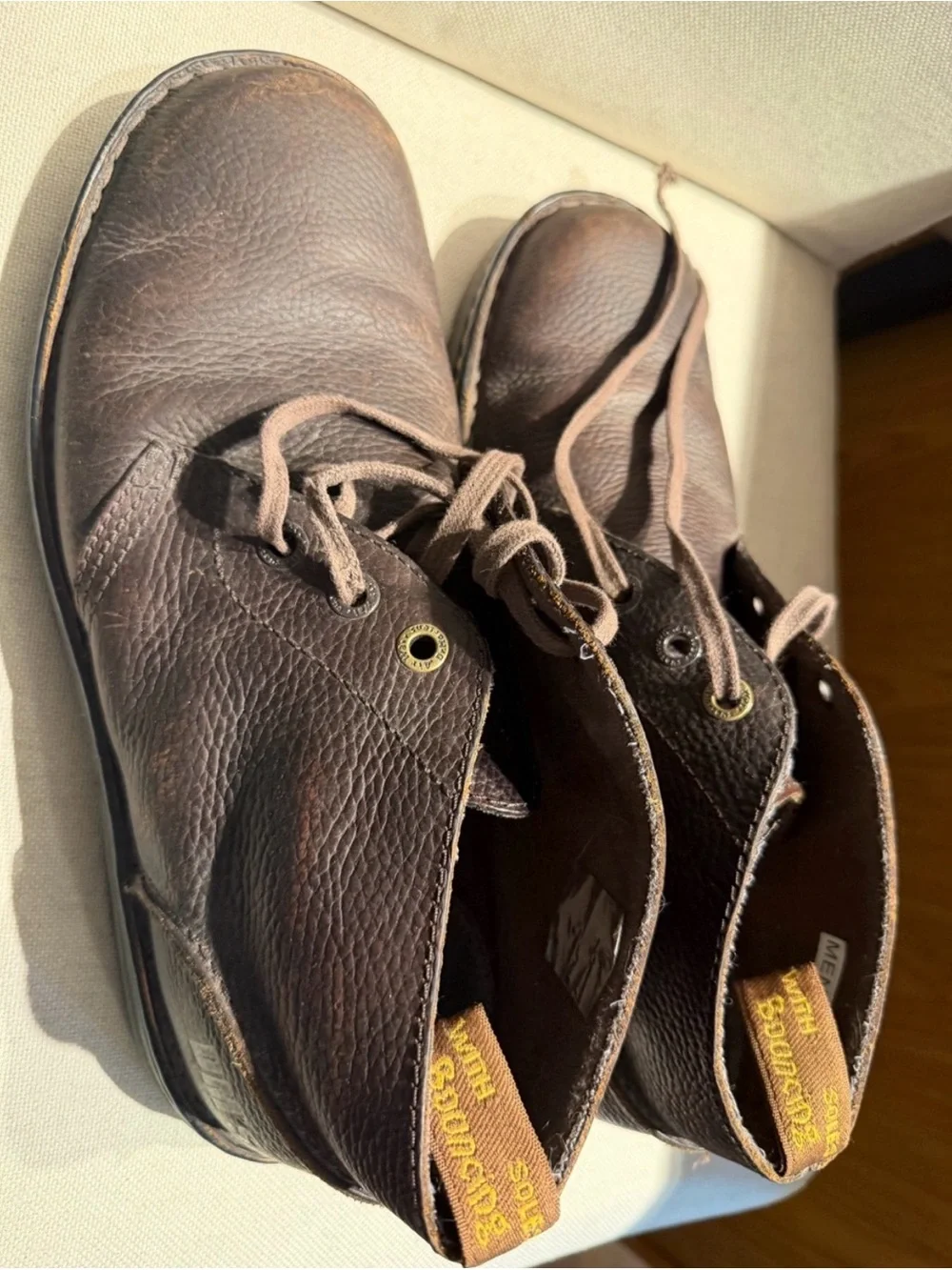 Dr. Martens Brown Leather Sussex Chukka Boots Men’s Sz 11